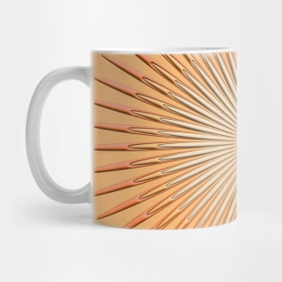 concentric orange Mug